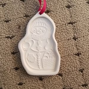 Cookie mold by Longaber Pottery